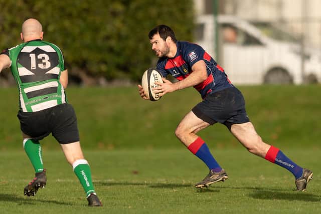 USP's Stephen Gee in possession.

Picture: Keith Woodland