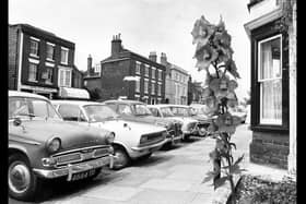 Cars parked on Fareham High Street on June 22 1971. The News PP3169