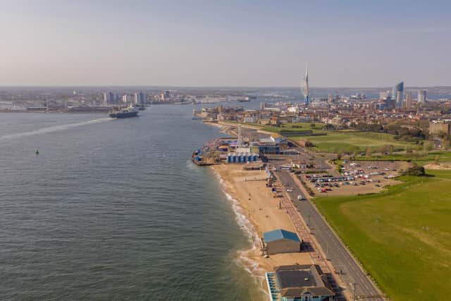 Drone pictures of a very quiet Southsea on Good Friday
Picture: Solent Sky Services