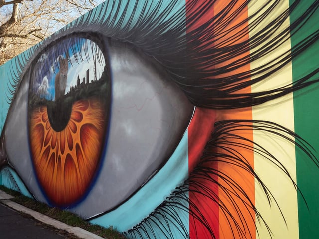 Stunning artwork. Picture: Keith Woodland (260221-34)