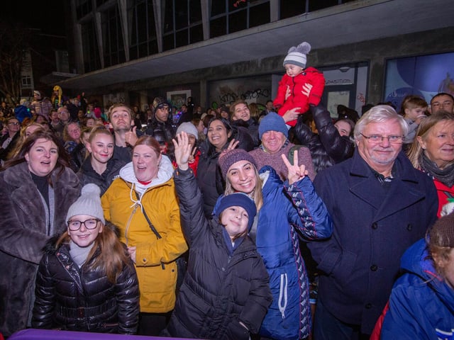 Palmerston Road Christmas Lights Switch On at Southsea on Thursday 23rd November 2023
Picture: Habibur Rahman