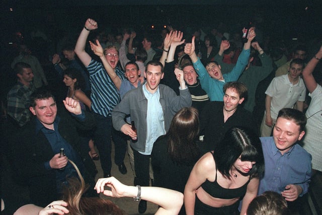 Partying the night away at Uropa in 1999
