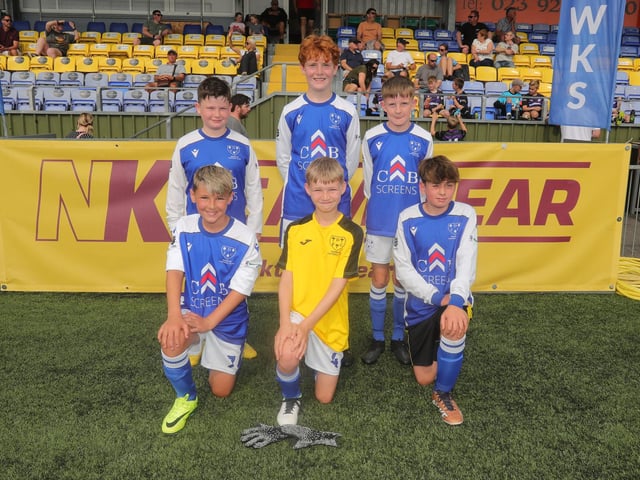 Denmead Pumas Blue U11s at the Havant and Waterlooville Summer Tournament. Picture: Dave Haines