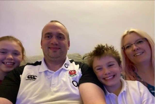 Harriet, Iain, Spencer and Rebecca Penberthy from Gosport
