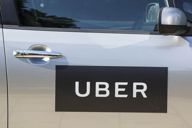 Uber. Picture: Laura Dale/PA Wire
