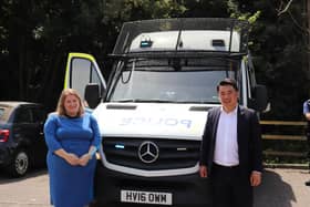 Gosport MP Alan Mak met Donna Jones at some of Havant’s ASB hotspots.