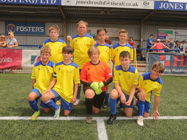 Denmead Pumas U12s at the Havant and Waterlooville Summer Tournament. Picture: Dave Haines