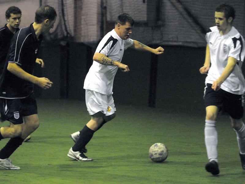 Oblivion take on B Siders at Soccer City.