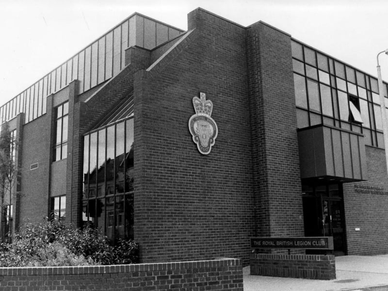 The Royal British Legion Club on Fratton Road, Portsmouth in 1985. The News PP5737