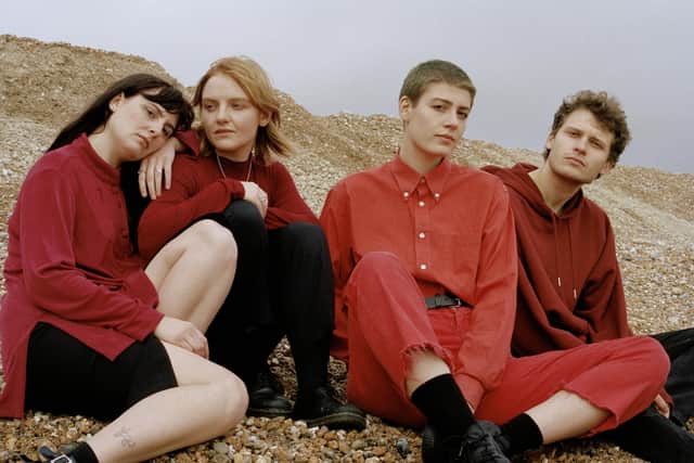 Porridge Radio are at Rockaway Beach in January 2022