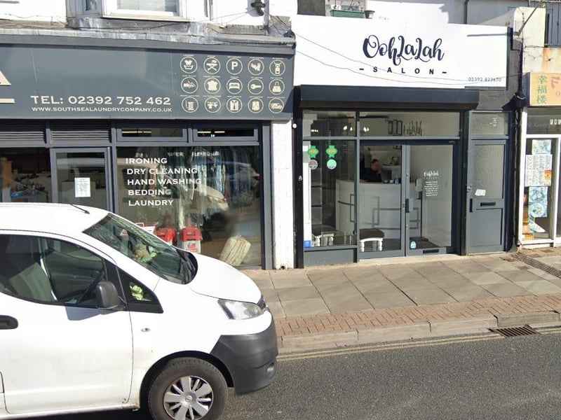 Ooh La La Salon, Portsmouth, has a Google rating of 4.6 with 123 reviews.
