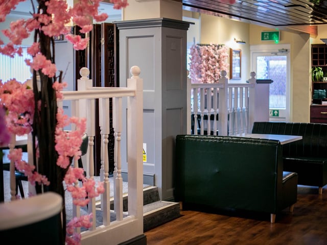 Compass Rose Chinese Restaurant and Bar provides a modern fusion food menu.