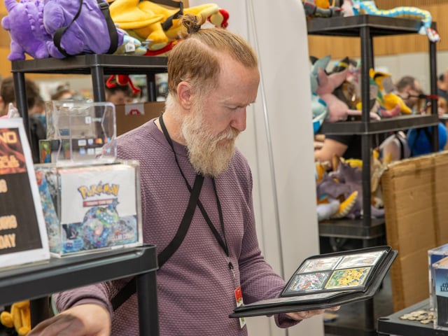 Over 40 vendors were selling Pokémon goods at Pokemania  Photos by Alex Shute