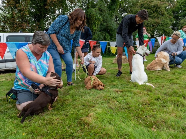Lots of families turned up to enjoy a day of fun. Picture: Mike Cooter (210724)
