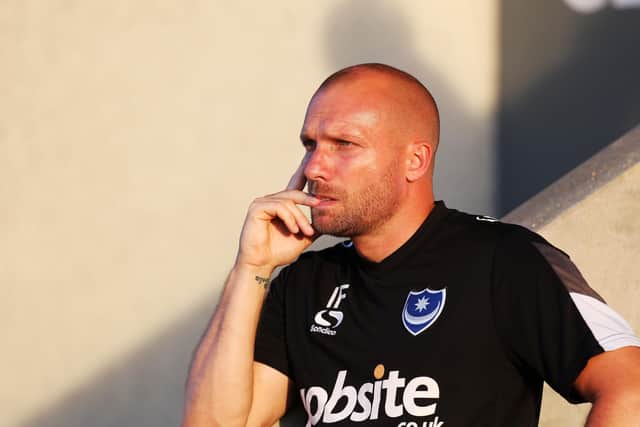 The highly-regarded Ian Foster spent 20 months as Pompey's first-teach coach before joining England in February 2017. Picture: Joe Pepler