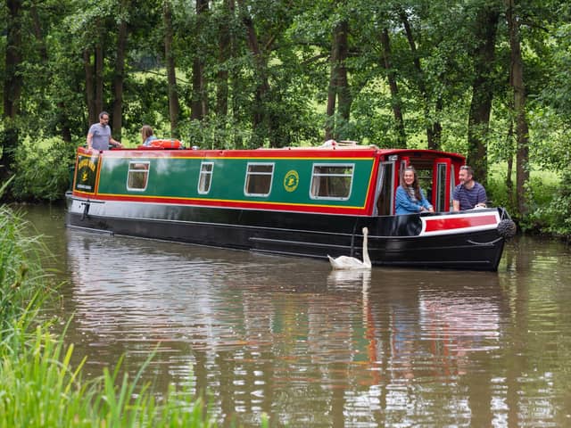 Cruising on the canal brings you close to nature