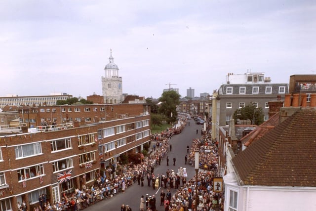 Queen Elizabeth's Silver Jubilee visit to Portsmouth in 1977
Picture: The News Portsmouth