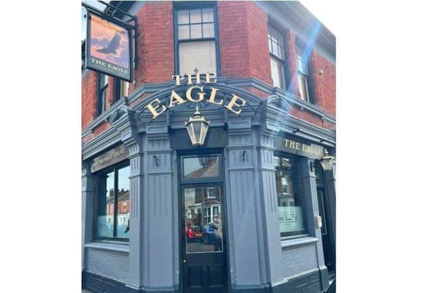 The Eagle pub in Gosport.