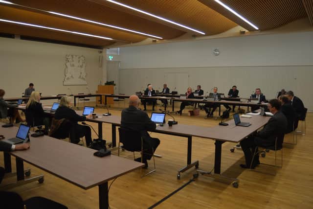 Hampshire County Council's health and wellbeing board met earlier this month. Picture: David George