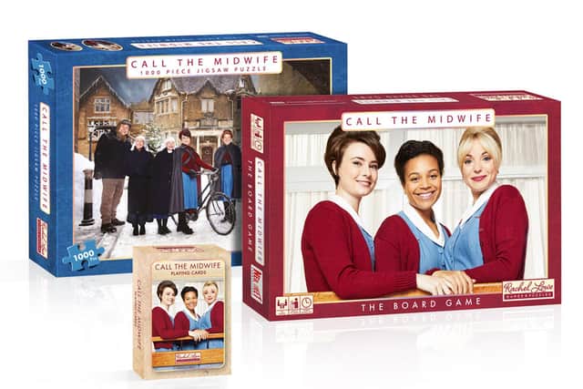Call The Midwife jigsaw puzzle, board game and playing cards