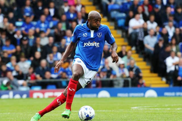 Nigel Atangana made 48 appearances after joining Pompey in the summer of 2014. Picture: Joe Pepler