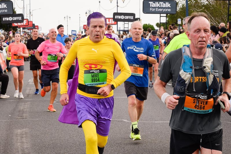 Runners in costume during last year's race.
Picture: Keith Woodland