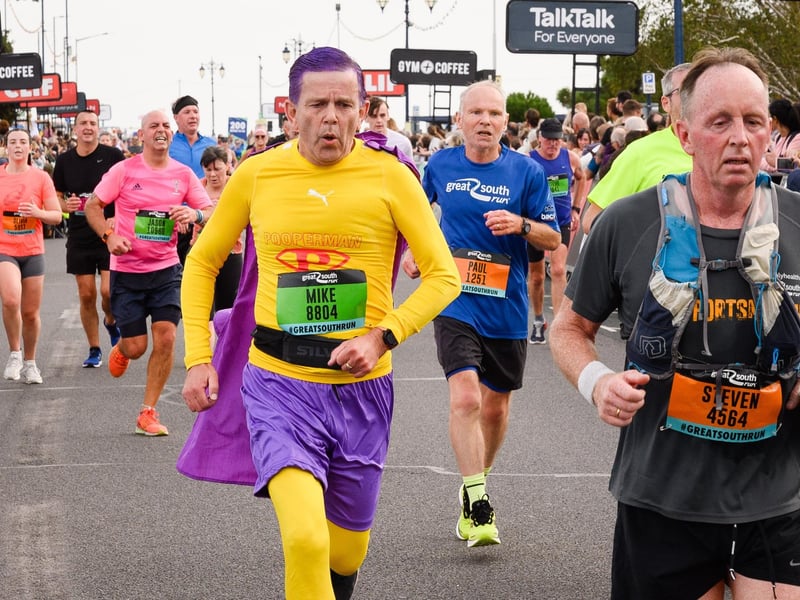 Runners in costume during last year's race.
Picture: Keith Woodland