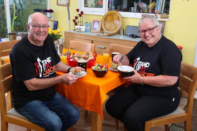 Ness Hillary and husband Mike from Waterlooville
