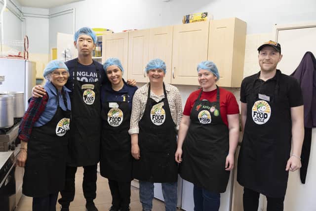 Some of the FoodCycle team
