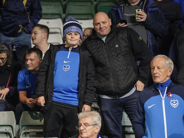 1,143 Pompey fans made the midweek trip to Plymouth Argyle's Home Park.