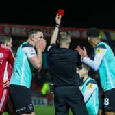 Colby Bishop is shocked at Joe Pigott's Accrington dismissal.