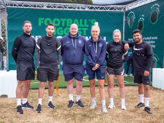 Pompey in the Community and Nike Unite Portsmouth at Bay School, Gosport