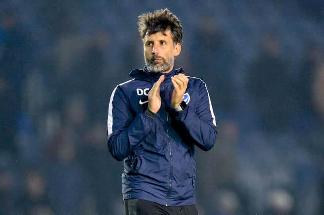 Danny Cowley after the home thumping by Ipswich last night.