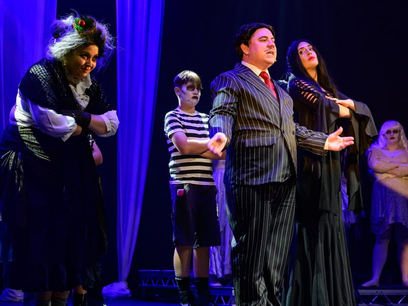 Pictured is: Cast of the Addams Family Picture: Keith Woodland (080921-25)