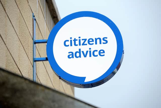 Citizens Advice will receive some of the funding. Picture: Gerard Binks