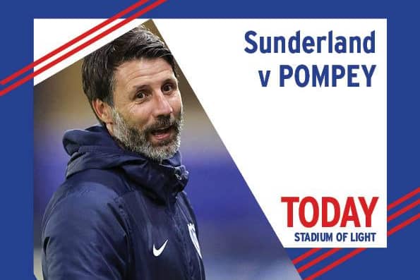 Pompey travel to Sunderland today in League One