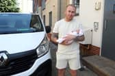 Perry Ryan with baby Bella, four days old.

Picture: Sam Stephenson