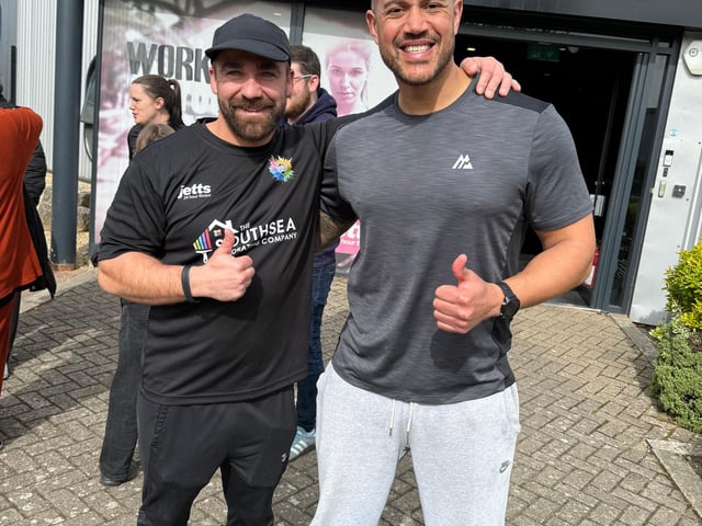 Pictured: Co-Owners of Jetts Gym and Good Friends: Mark Legg & Joel Kirby.