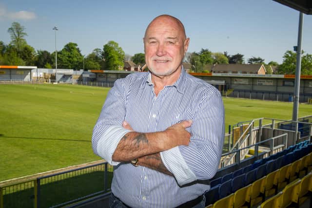 Havant & Waterlooville chairman Derek Pope. Picture: Habibur Rahman