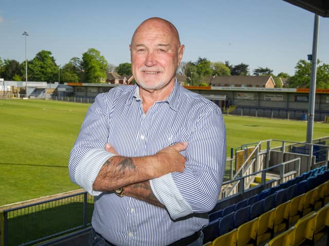 Havant & Waterlooville chairman Derek Pope. Picture: Habibur Rahman