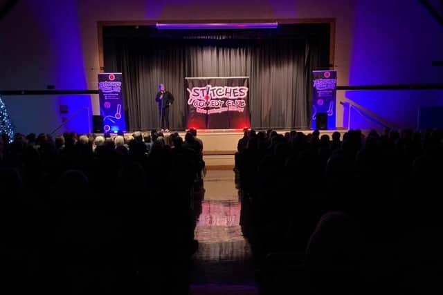 Stitches is a network of comedy club nights across Hampshire and West Sussex run by Horndean-based comic James Alderson