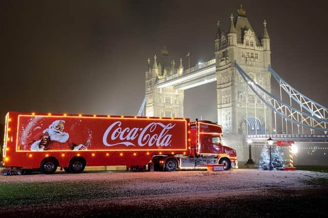 The Coca Cola truck tour is coming to Gunwharf Quays in Portsmouth on December 16, having made several stops across the UK.