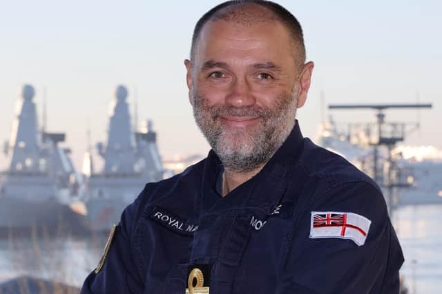 Rear Admiral Steve Moorhouse. Picture: LPhot Rory Arnold