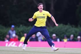 John Turner took 3-17 as Hampshire thrashed T20 Blast South group leaders Surrey at The Oval. Picture: James Chance/Getty Images