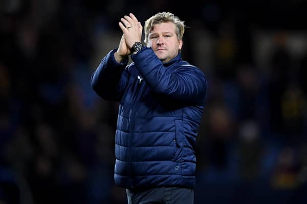 Oxford United boss Karl Robinson.