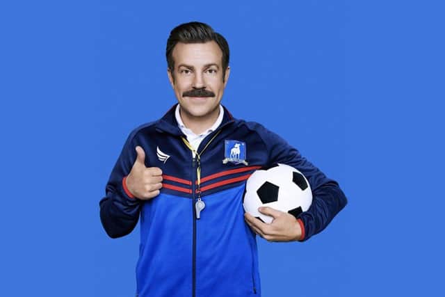 Ted Lasso is starting its second season on Apple+ TV, July 2021