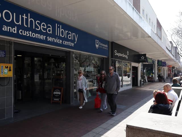 Southsea Library in Palmerston Road. Picture: Chris Moorhouse