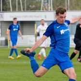 Baffins Milton Rovers striker should be back from a hamstring injury for the trip to Brockenhurst. Picture: Duncan Shepherd