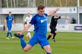 Baffins Milton Rovers striker should be back from a hamstring injury for the trip to Brockenhurst. Picture: Duncan Shepherd