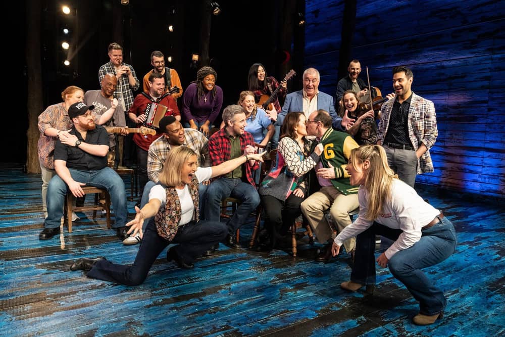 The ensemble of Come From Away. Picture by Craig Sugden